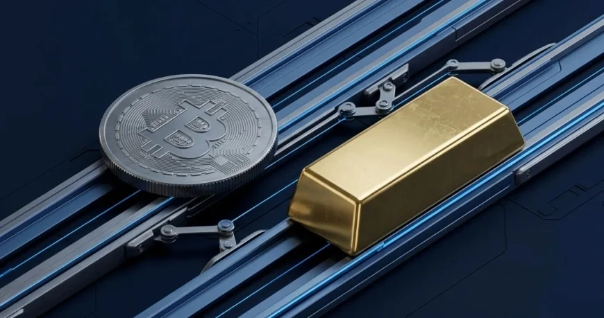 Корреляция биткоина с золотом достигла максимума с 2020 года