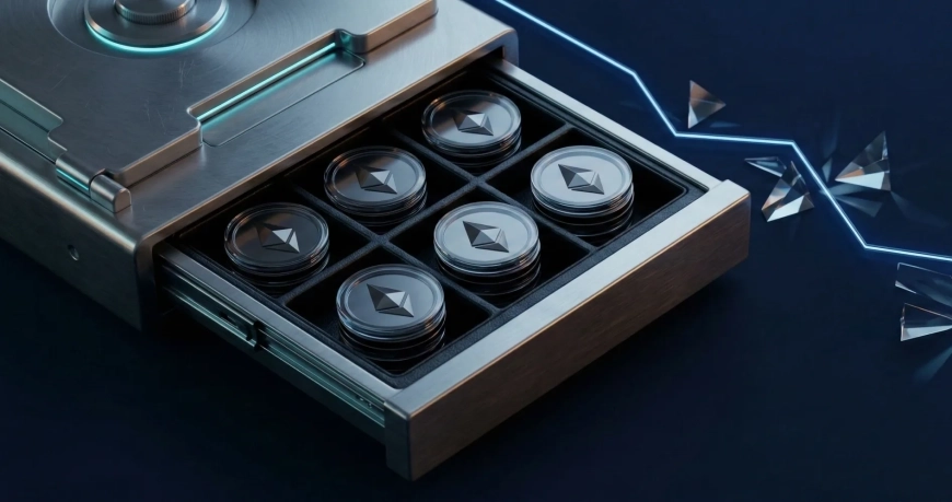 Крупные инвесторы наращивали запасы Ethereum во время падения его цены