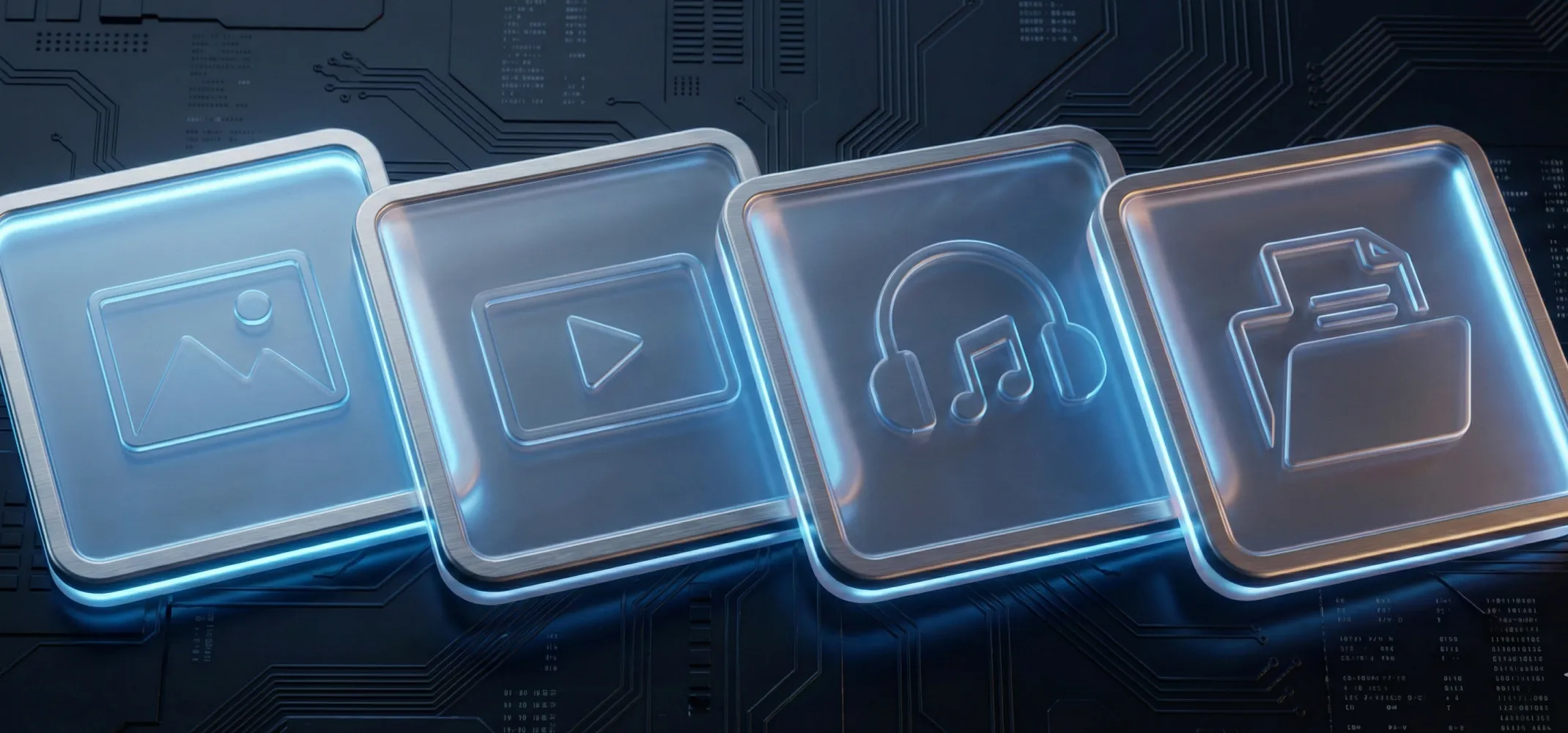 Возможные форматы NFT: изображение, видео, аудио, другие файлы