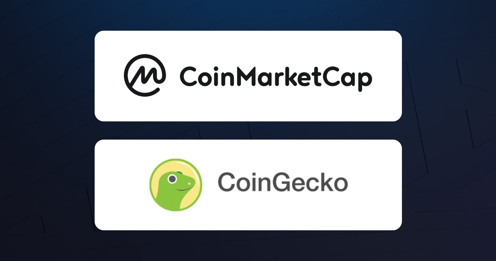 Примеры агрегаторов информации о криптовалютах