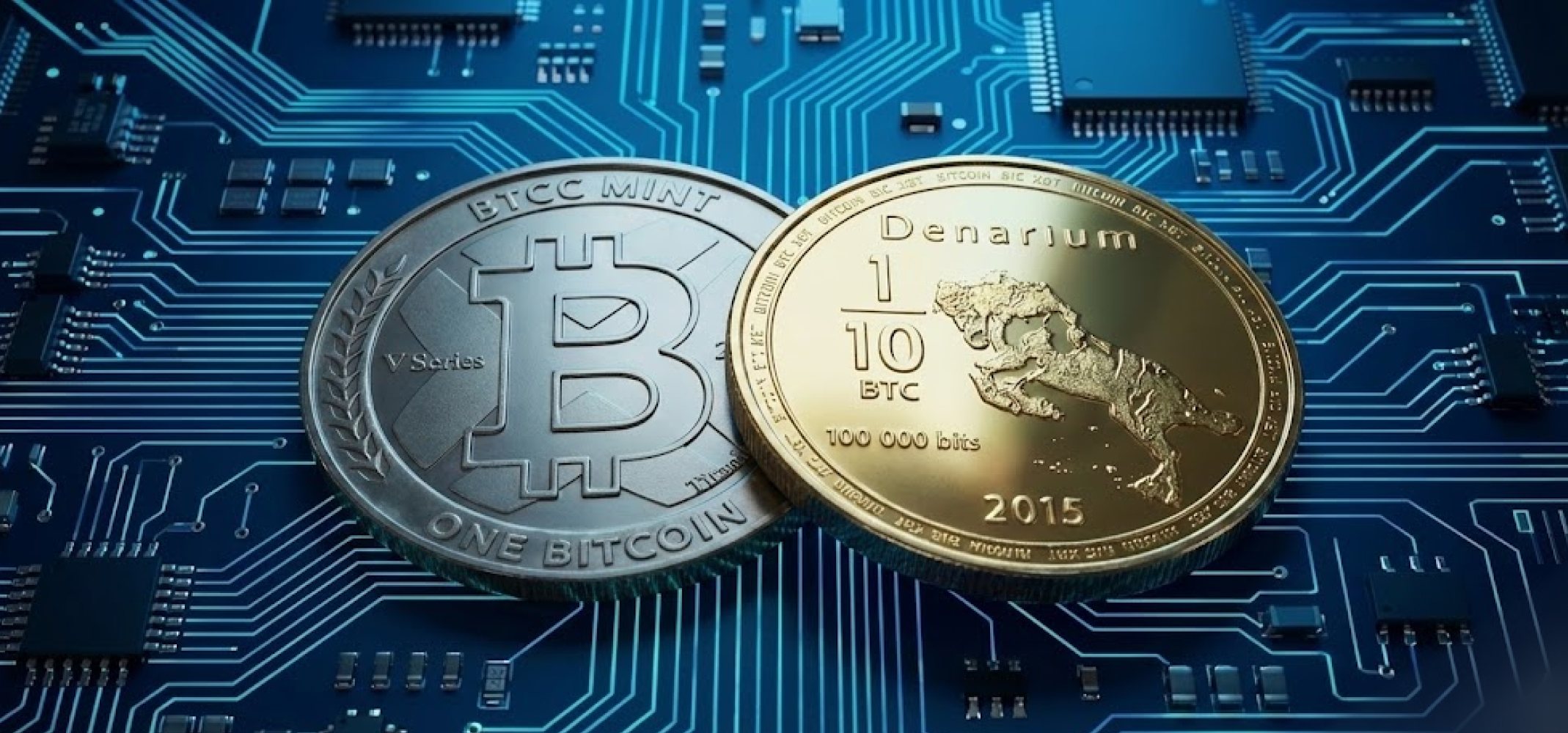 Примеры монет BTCC Mint, Denarium