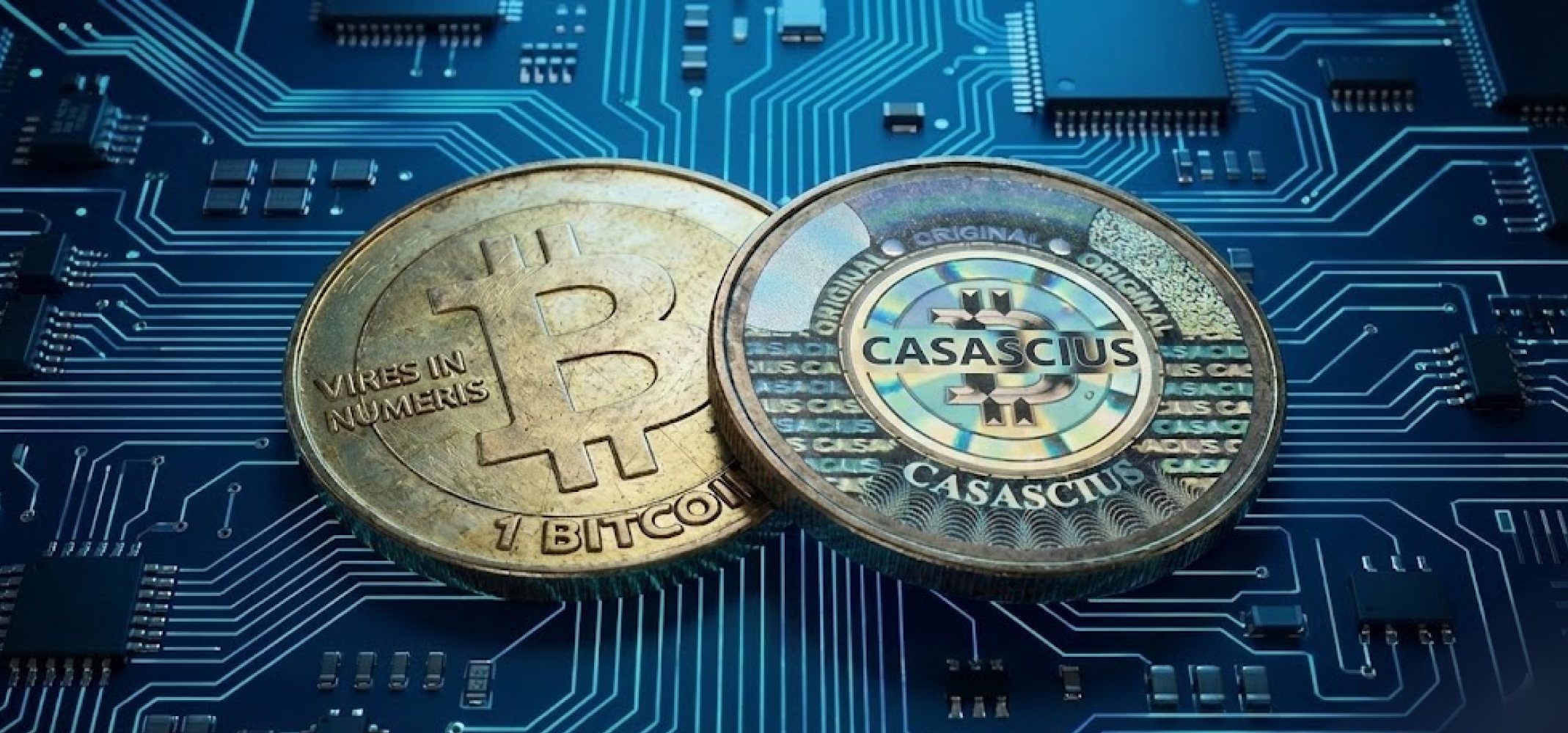 Пример монеты Casascius